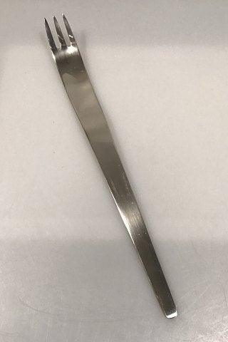 Georg Jensen Arne Jacobsen Matte Stainless Steel Dinner Fork - 19.9 Cm, Modern Design