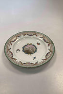 13 Royal Copenhagen Spisetallerkener Holsten-Gottorp Stellet fra 1783 ( Flora Danica Perlestel )