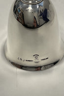 Georg Jensen Dronning Sterling Sølv Bord Klokke No. 260.