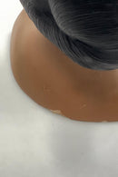 Buste af Burma Pige i Bemalet Gips - Danam Antik