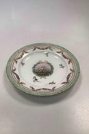 13 Royal Copenhagen Spisetallerkener Holsten-Gottorp Stellet fra 1783 ( Flora Danica Perlestel )