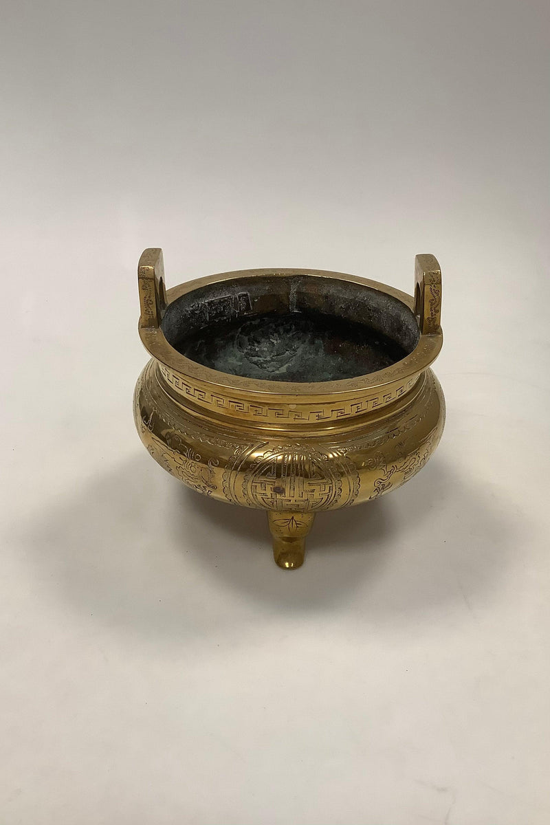 Orientalsk Kinesisk Røgelseskar i Bronze - Danam Antik