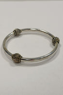 Ornamenteret Armring i Sterling Sølv