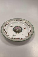 13 Royal Copenhagen Spisetallerkener Holsten-Gottorp Stellet fra 1783 ( Flora Danica Perlestel )