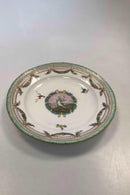 13 Royal Copenhagen Spisetallerkener Holsten-Gottorp Stellet fra 1783 ( Flora Danica Perlestel )