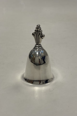 Georg Jensen Dronning Sterling Sølv Bord Klokke No. 260.