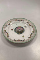 13 Royal Copenhagen Spisetallerkener Holsten-Gottorp Stellet fra 1783 ( Flora Danica Perlestel )