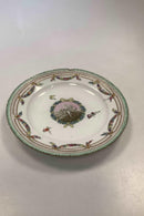 13 Royal Copenhagen Spisetallerkener Holsten-Gottorp Stellet fra 1783 ( Flora Danica Perlestel )