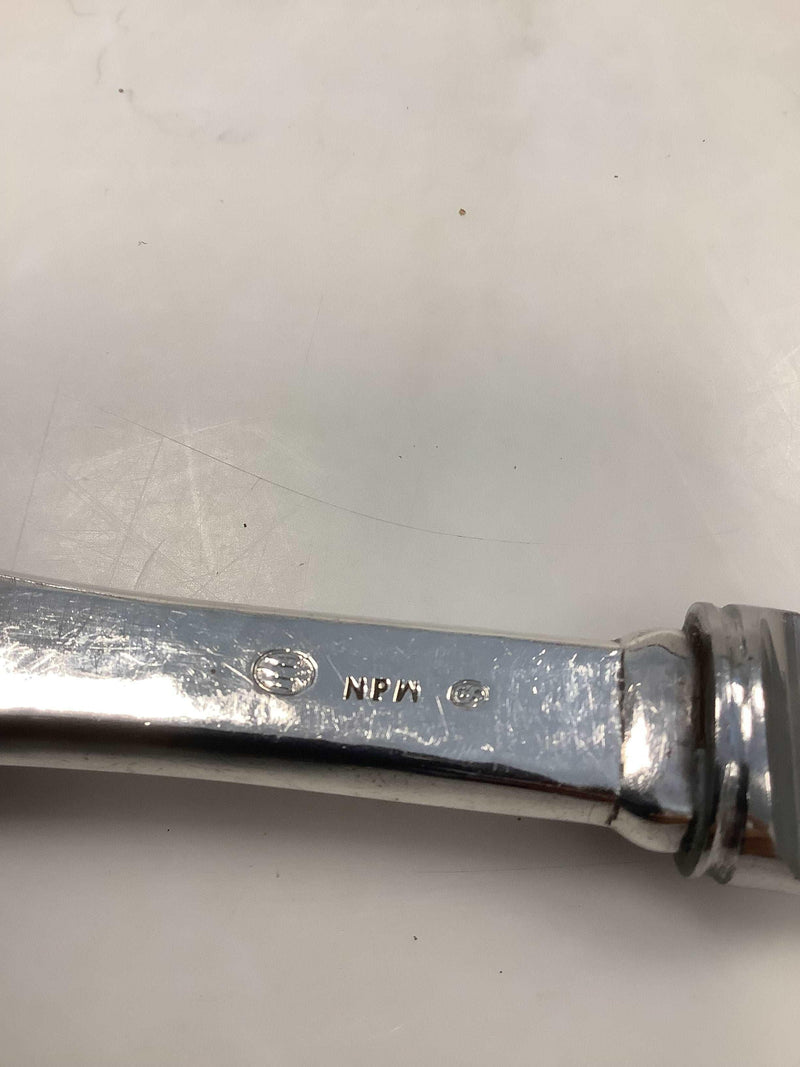 Dansk Sølv lagkagekniv med bær ornamenti
