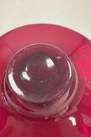 Holmegaard Jacob Bang Glas skål i sjælden rød farve