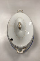 Royal Copenhagen Terrin med Underfad No. 282/9056 og 9057