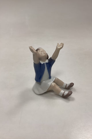 Bing and Grondahl Figurine of girl - Up to Mother No. 2324