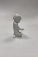 Bing og Grøndahl Blanc de Chine Figur af Havdreng med Søstjerne No. 2265