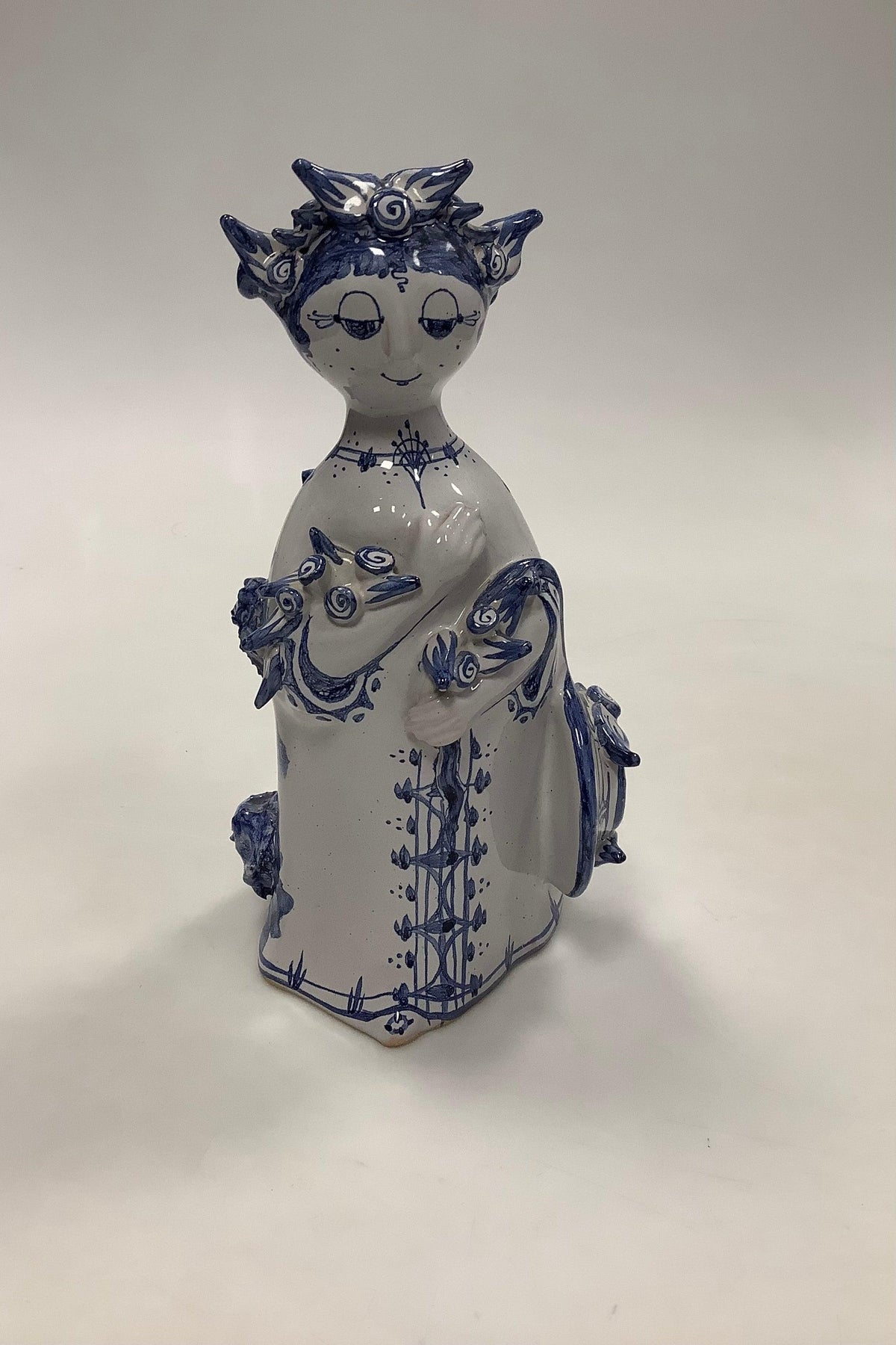 HEREND ゾディアック　十二支フィギュリン　ブルー　1993年 HEREND ヘレンド フィギュリン 象 ゾウ ブルー 青