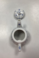 Royal Copenhagen Musselmalet Riflet Hotel Tekande med Logo No. 2220