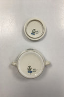 Royal Copenhagen Hjertegræs Sukkerskål med låg No. 884/9725