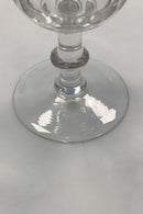 Holmegaard Christian VIII Rødvinsglas Gammelt med bred fod - 15,4 cm
