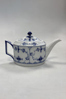 Royal Copenhagen Musselmalet Riflet Oval Tekande No. 253