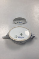 Royal Copenhagen Musselmalet Riflet Oval Tekande No. 253