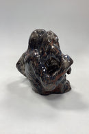 Bing and Grondahl Stoneware Figurine - Orangutan/Ape with Cub by Gauguin and Kyhn