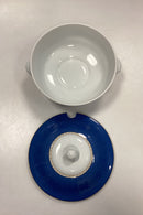 Royal Copenhagen Liselund Mørkeblå Terrin med låg No. 174/173