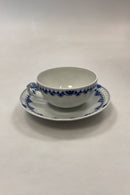 Bing og Grøndahl Kronberg Tekop med Gennembrudt Underkop No. 473/475.6