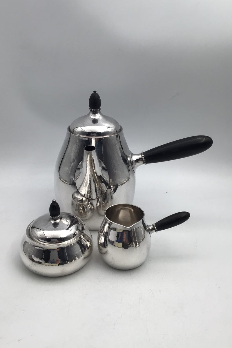 Georg Jensen Sterling Sølv Kaffesæt No. 80
