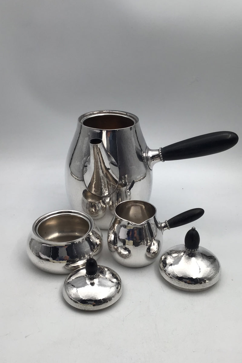 Georg Jensen Sterling Sølv Kaffesæt No. 80