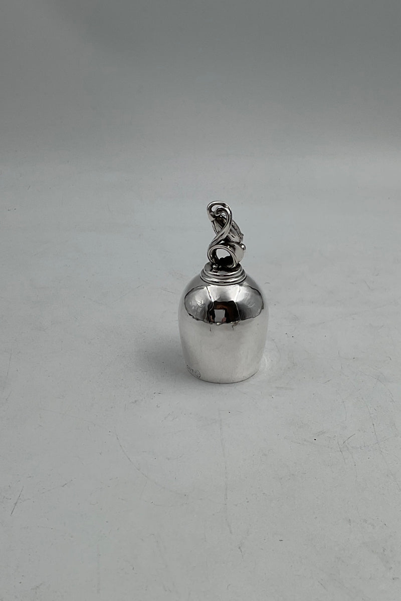 Georg Jensen Sterling Sølv Magnolia Bordklokke No 257