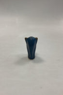 Palshus Keramik Figur Blå Elefant af Kjeld Jordan - Danam Antik