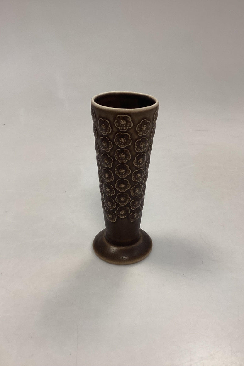 Bing og Grøndahl Brun Azur Lysestage / Vase - Danam Antik