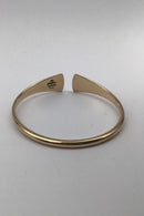 Hans Hansen 14 kt Gold Bangle No. 208