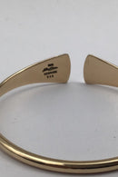 Hans Hansen 14 kt Gold Bangle No. 208