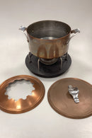 Georg Jensen fondue grydesæt i Kobber