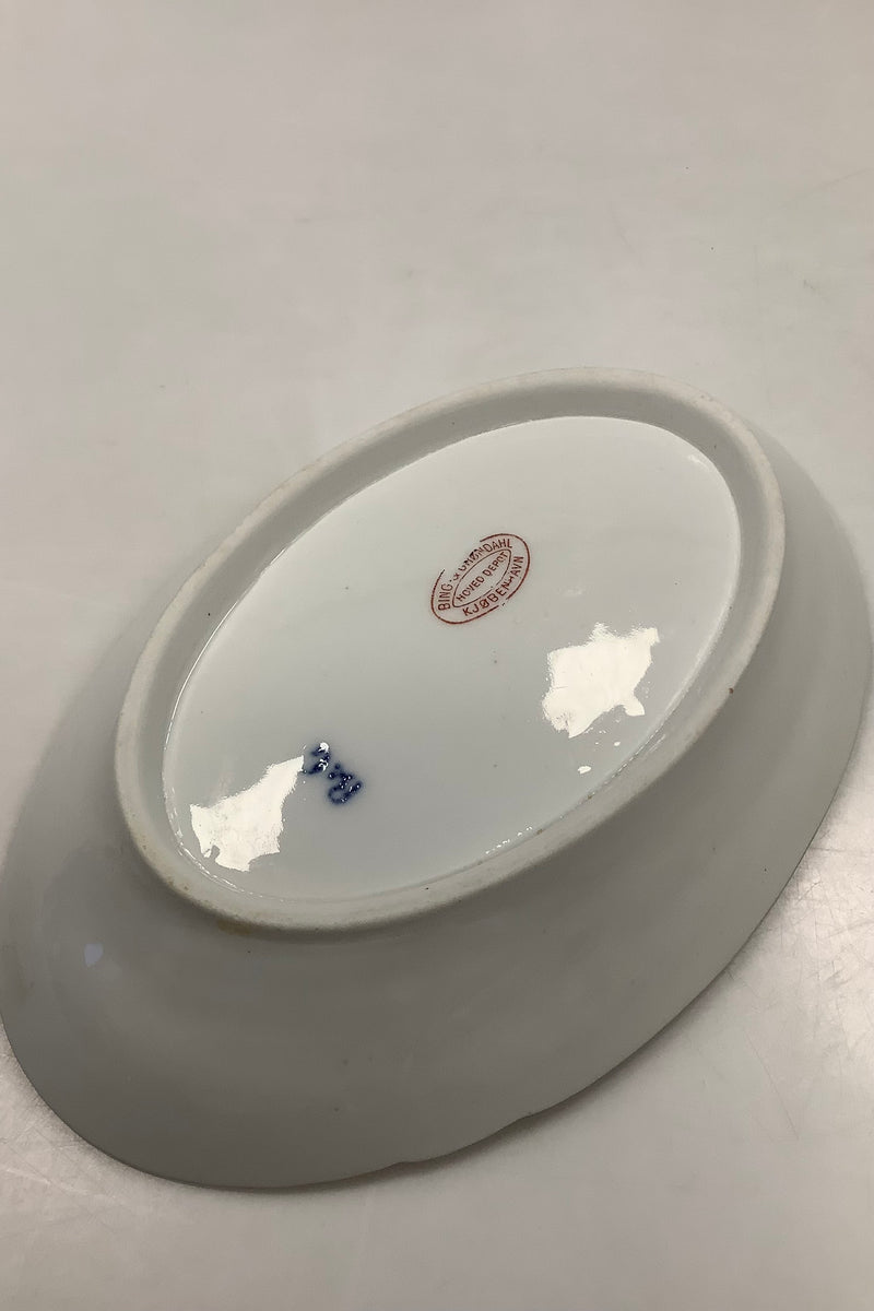 Bing og Grøndahl Art Nouveau Anemone oval skål