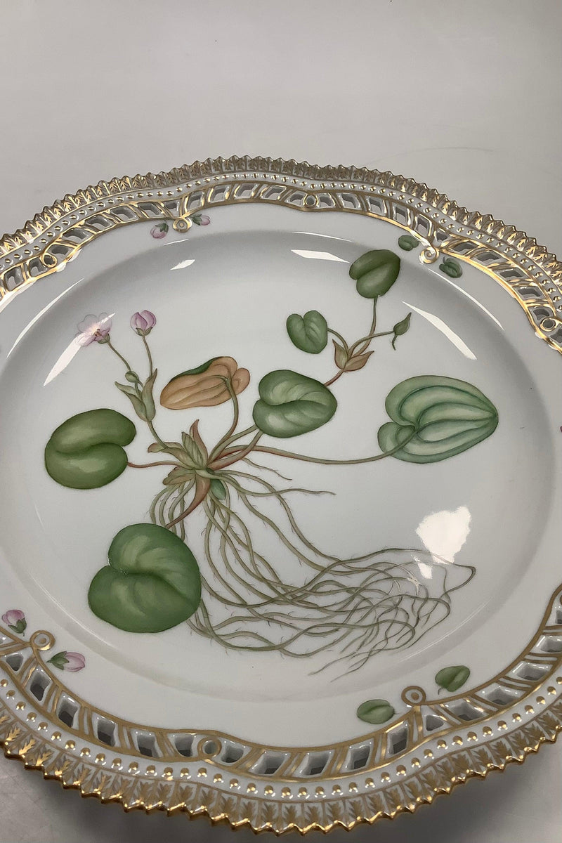Royal Copenhagen Flora Danica Dish plate with openwork edge No 20 / 3574 or 381