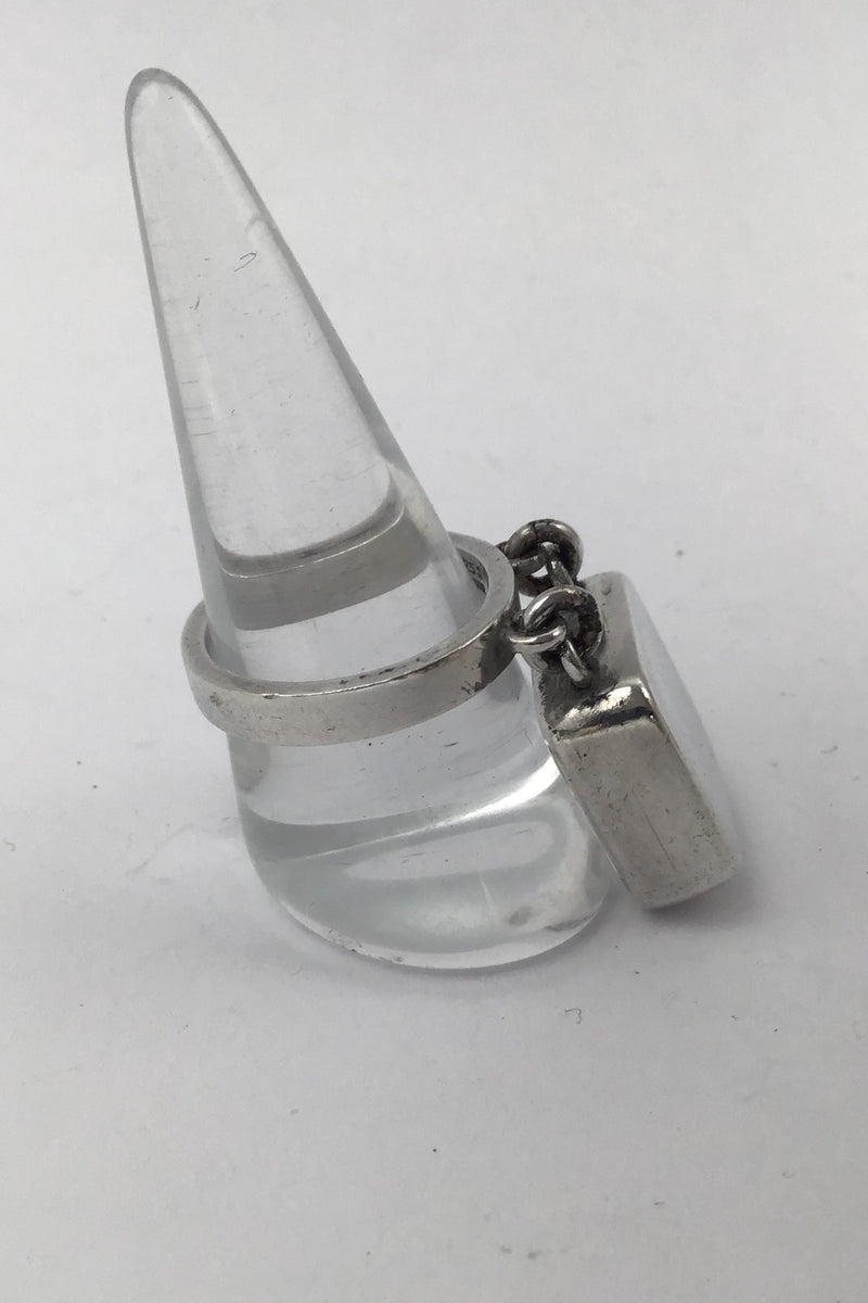 Georg Jensen Sterling Sølv Ring No. 143 Astrid Fog