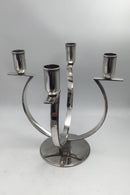 Frantz Hingelberg Sterling Sølv Fire-armet Art Deco Lysestage (1932)