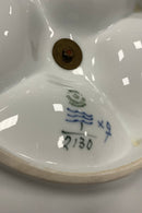 Royal Copenhagen Musselmalet Riflet Cabaretfad med Fire Skåle No. 2130