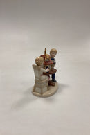 Royal Copenhagen Jule Figur - Dreng og Pige med Krybbespil No. 294