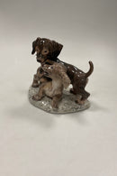 Dahl Jensen Figur af Gravehunde i Leg No. 1257