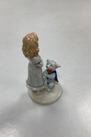 Royal Copenhagen Figur - Snowwhite Rosered