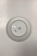 Bing and Grondahl Art Nouveau plate with pierced edge and Main depot mark