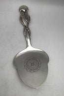 Georg Jensen Sølv Ornamental Fiske Serveringsspade No. 55