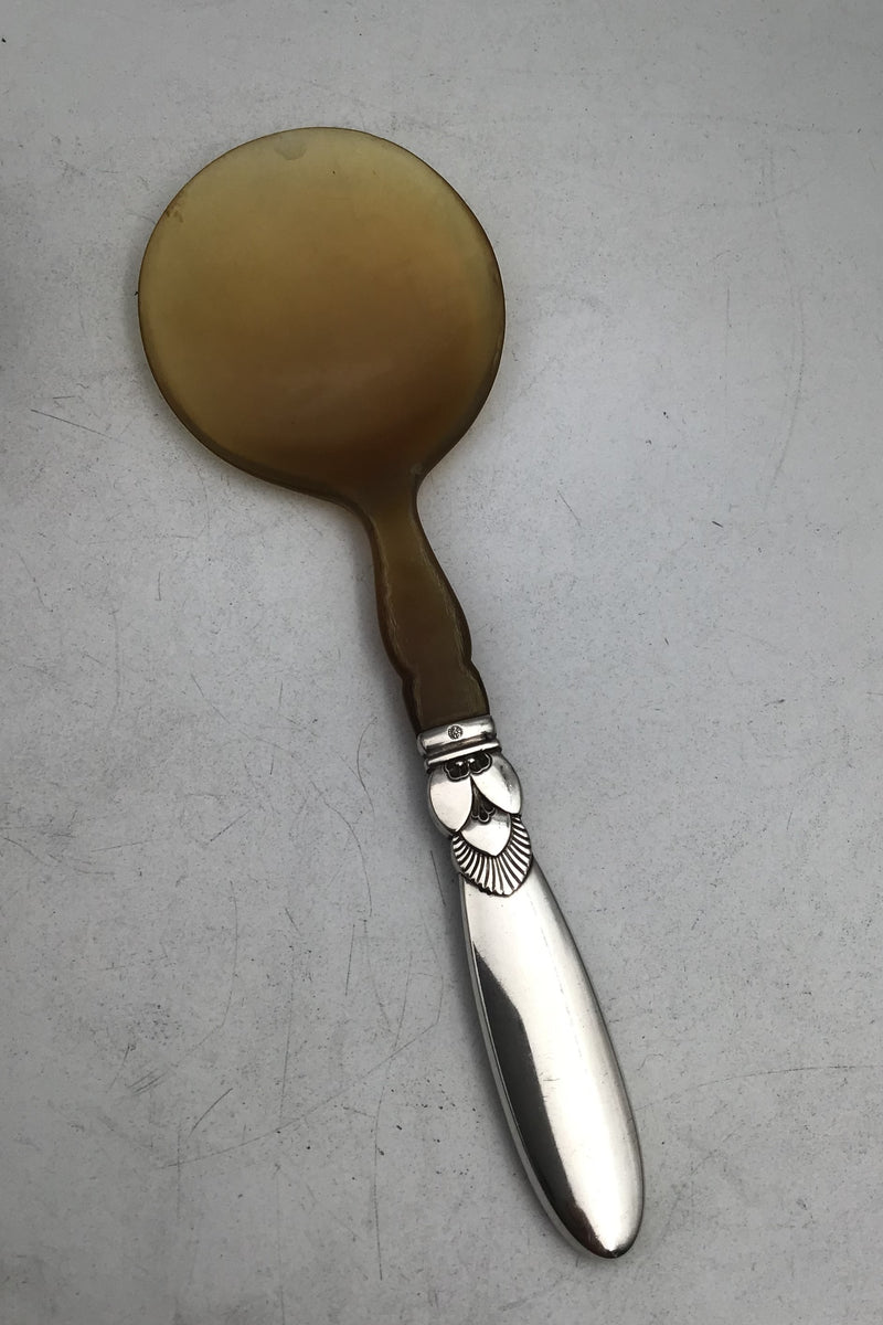 Georg Jensen Sterling Sølv Kaktus Serveringsspade No. 356 (Horn)