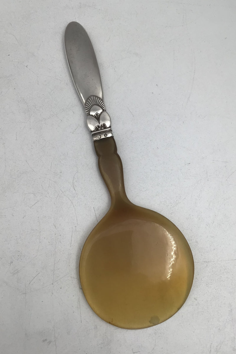 Georg Jensen Sterling Sølv Kaktus Serveringsspade No. 356 (Horn)