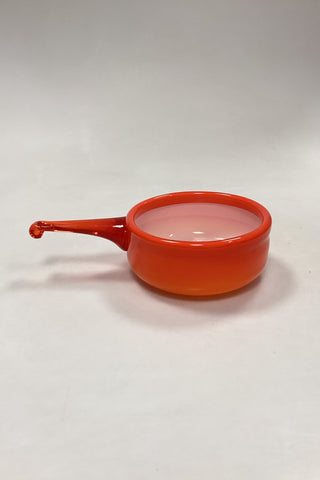 Holmegaard Orange Carnaby / Palet Skål med håndtag