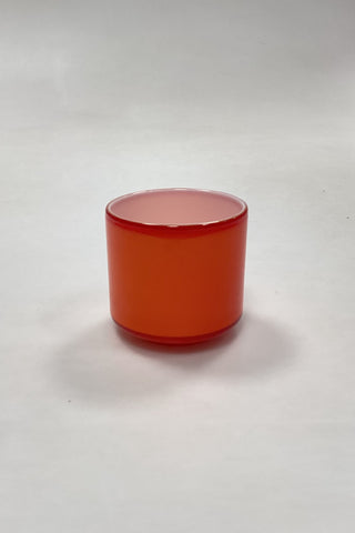 Holmegaard Palet / Carnaby lille orange Krukke uden låg