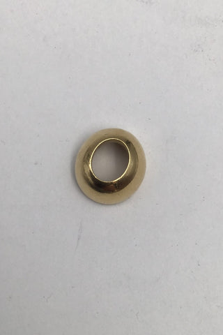 Georg Jensen 18K Guld Vedhæng No 1495 Eclipse