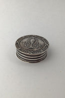 Dansk? Sølv Pilleæske&nbsp;